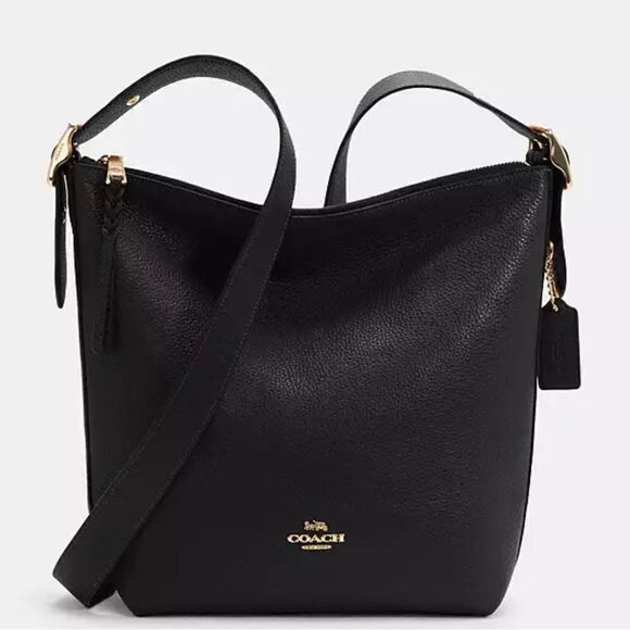 🆕🔥NWT! Coach Val Duffle Bag Black Msrp:$398.00 - Picture 1 of 5